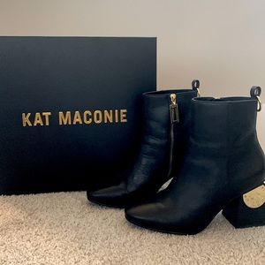 Kat Maconie gold embellished bootie size 39